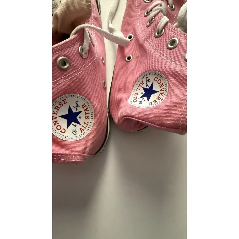 Converse Chuck Taylor All Star Pink/White Canvas High Top Lace Up US 5 EU 38